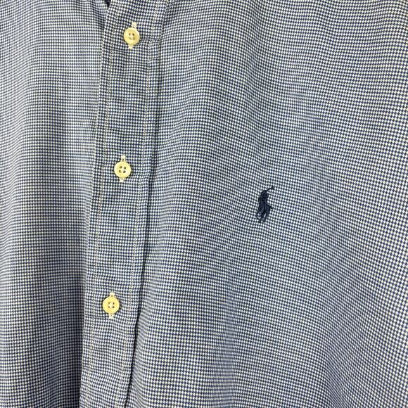 Ralph Lauren Yarmouth 100% Cotton Button Down Shirt 16 32/33 - Picture 3 of 7